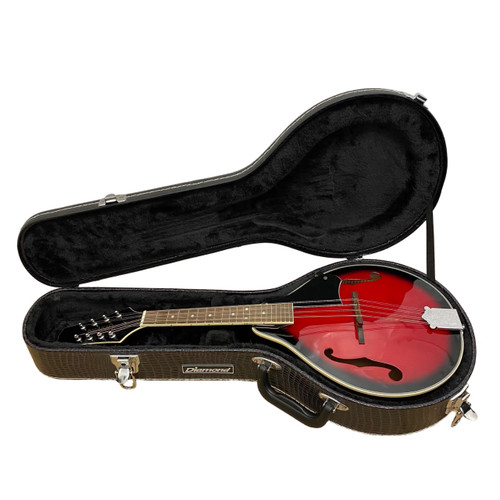 Vist Large View of Product Image Which is Used Crestwood M106RSB W/HARDSHELL Mandolin