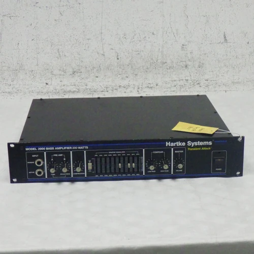 Vist Large View of Product Image Which is Used Hartke MODEL 2000 Rackmount Bass Amplifier Head