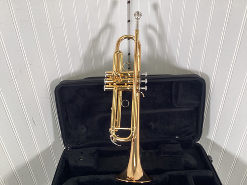 Vist Large View of Product Image Which is Used Yamaha YTR 4335GII Trumpet