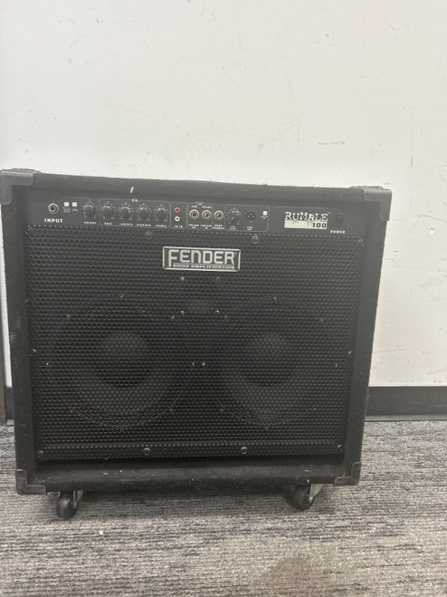 Vist Large View of Product Image Which is Used Fender RUMBLE 100/210 2 x 10 Bass Combo Amplifier 2 x 10