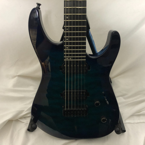 Vist Large View of Product Image Which is Used Jackson DK7Q HT Electric Guitar Blue 7-String