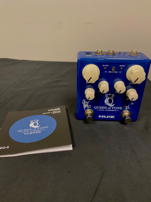 Vist Large View of Product Image Which is Used Nux QUEEN OF TONE OVERDRIVE Overdrive Pedal