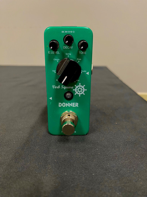 Vist Large View of Product Image Which is Used Donner VERB SQUARE REVERB Reverb Pedal