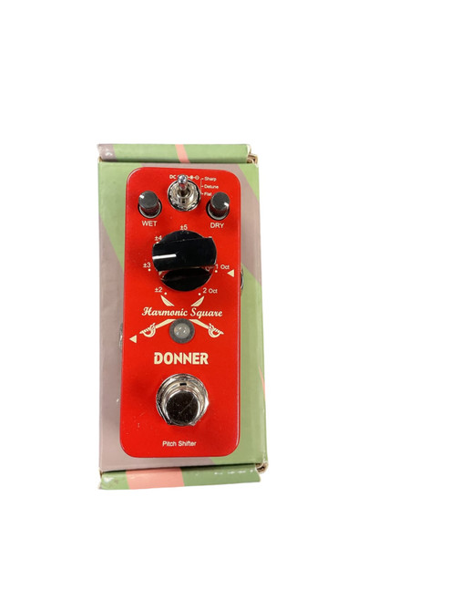 Vist Large View of Product Image Which is Used Donner HARMONIC SQUARE Pitch Pedal