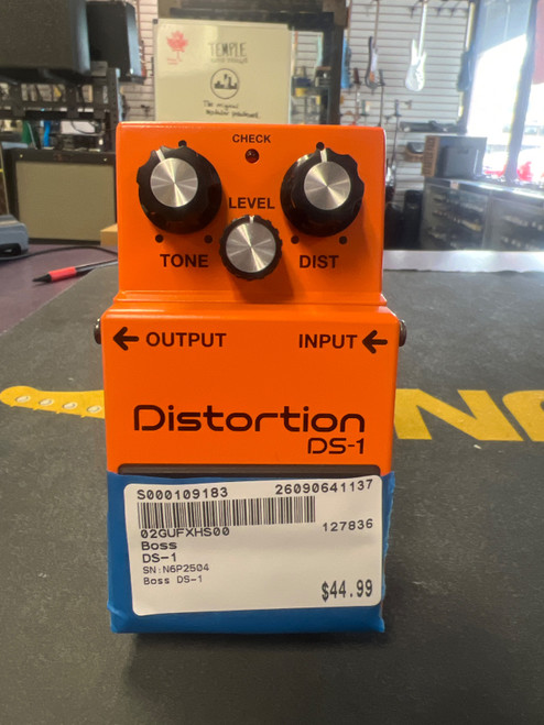 Vist Large View of Product Image Which is Used Boss DS-1 Distortion Pedal