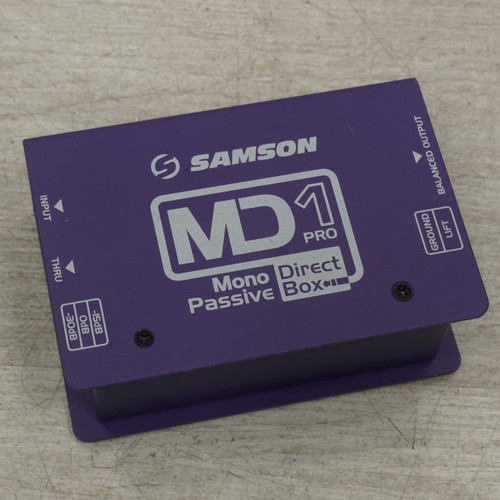 Vist Large View of Product Image Which is Used Samson MD1 Direct Box