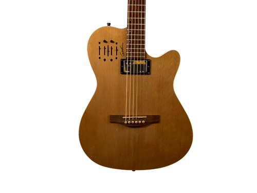 Vist Large View of Product Image Which is Used Godin A6 ULTRA MULTIAC Solid Top Acoustic Guitar Natural