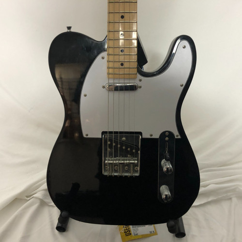 Vist Large View of Product Image Which is Used Lyx Pro T-STYLE T Type Electric Guitar Black 6-String