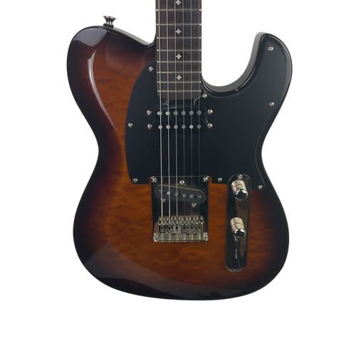 Vist Large View of Product Image Which is Used Dean Zelinsky DELLATERA T Type Electric Guitar Tobacco Sunburst 6-String