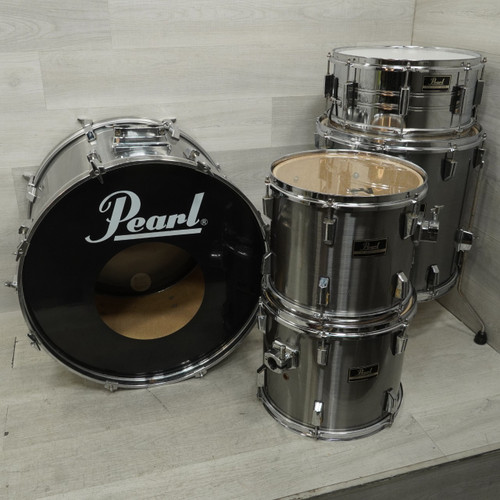Vist Large View of Product Image Which is Used Pearl Export Drum Shells And Hardware Grey