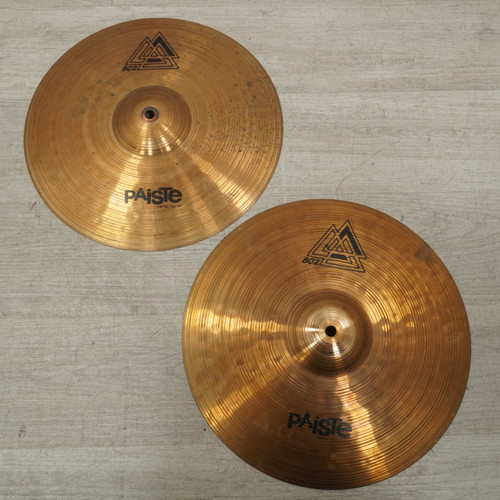 Vist Large View of Product Image Which is Used Paiste 802 Hi Hat Cymbals 14 - Inch
