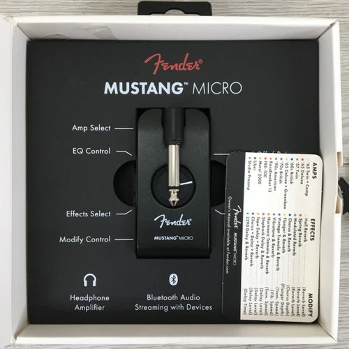 Vist Large View of Product Image Which is Used Fender MUSTANG MICRO Solid State Guitar Combo Other