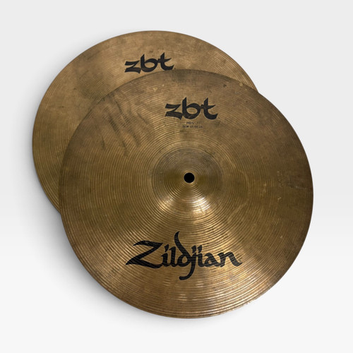 Vist Large View of Product Image Which is Used Zildjian 13IN ZBT Hi-Hat Cymbals