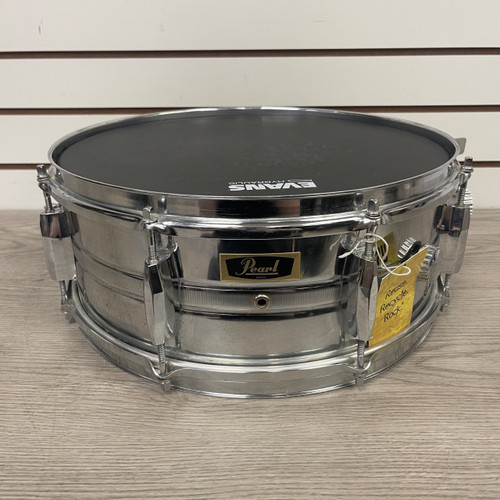 Vist Large View of Product Image Which is Used - Pearl 14X5.5IN MIJ Metal Snare Drum 