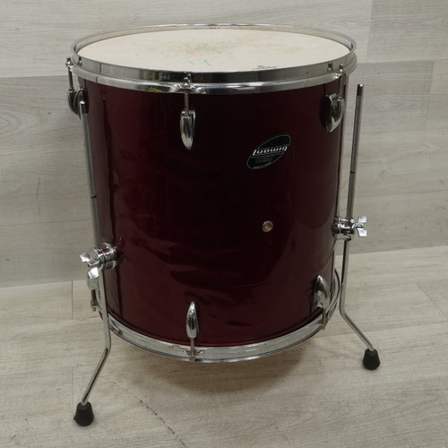 Vist Large View of Product Image Which is Used Ludwig 16x16 Accent Combo Floor Tom Red