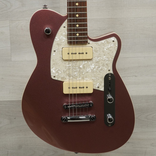 Vist Large View of Product Image Which is Used Reverend Charger 290 Electric Guitar Pink