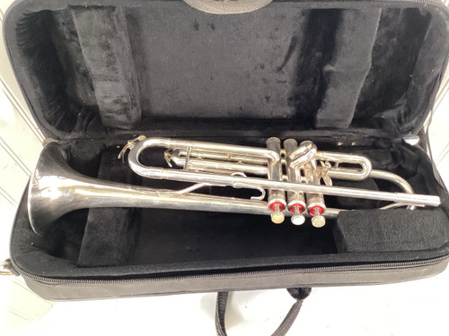 Vist Large View of Product Image Which is Used King SILVER FLAIR Vintage Trumpet