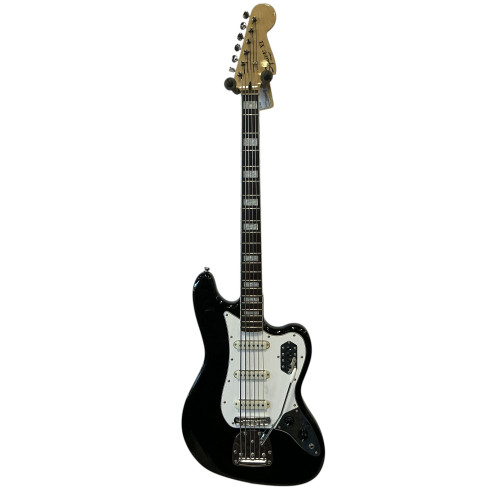 Vist Large View of Product Image Which is Used Squier BASS VI J Type Bass Guitar Black 6-String
