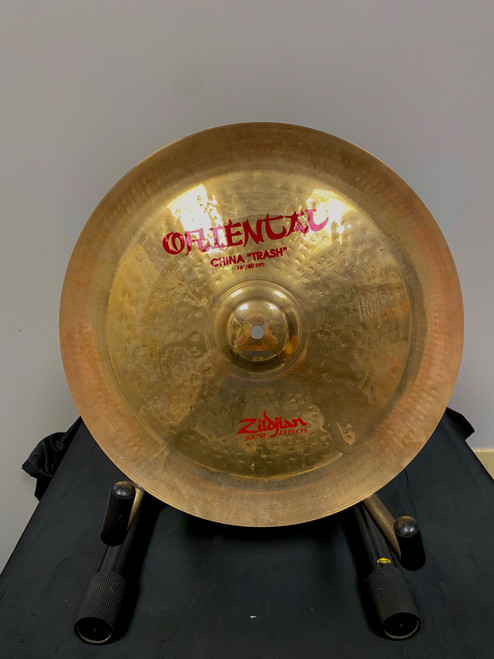 Vist Large View of Product Image Which is Used Zildjian ORIENTAL CHINA TRASH 16 China Cymbal 16"