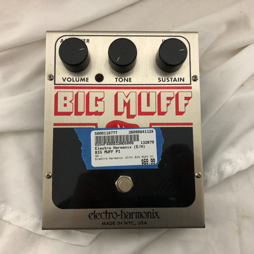 Vist Large View of Product Image Which is Used Electro Harmonix (E/H) BIG MUFF PI Fuzz Pedal