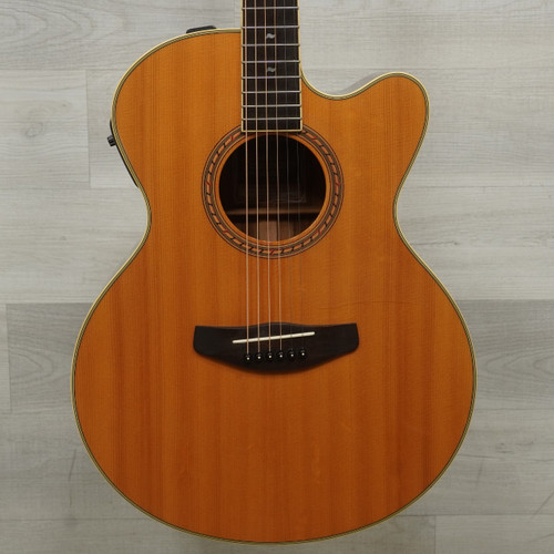 Vist Large View of Product Image Which is Used Yamaha CPX-8 Solid Top Acoustic Guitar Natural