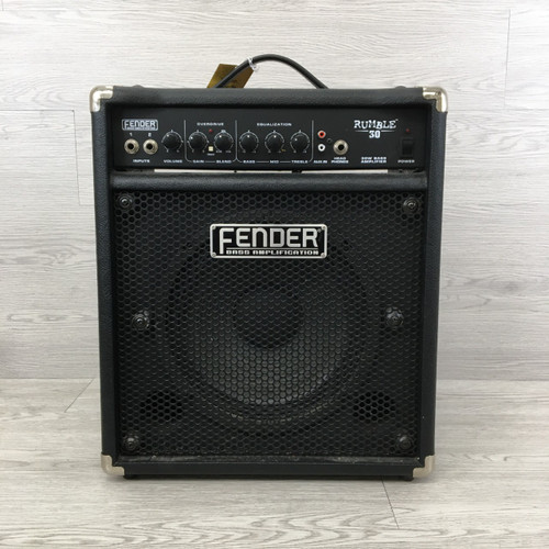 Vist Large View of Product Image Which is Used Fender RUMBLE 30 1 x 10 Bass Combo Amplifier 1 x 10