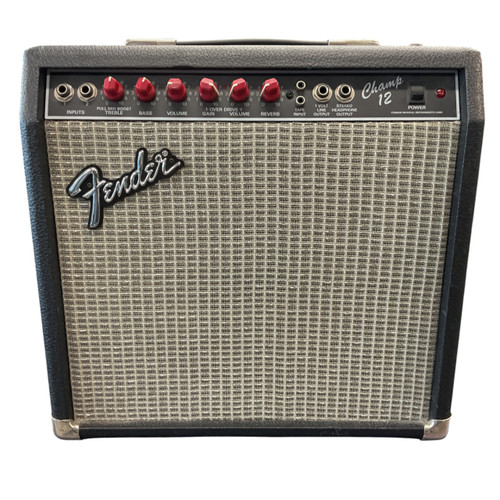 Vist Large View of Product Image Which is Used Fender CHAMP 12 NO REVERB Vintage Tube Guitar Combo