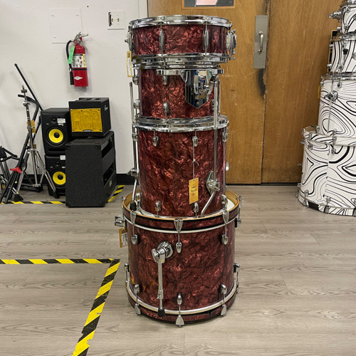 Vist Large View of Product Image Which is Used Gretsch 4PC CATALINA CLUB Drum Shell Kit Red