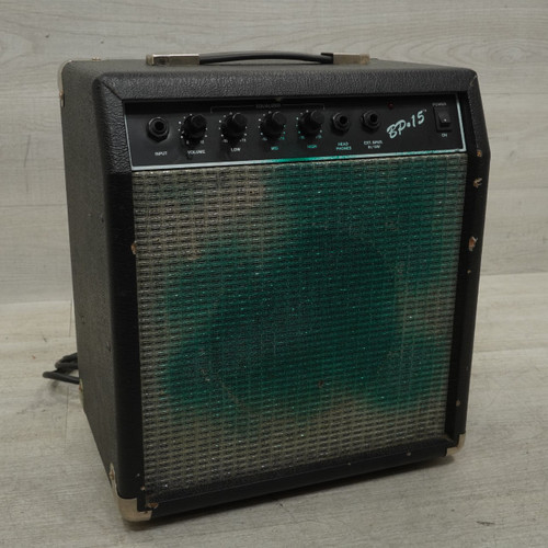 Vist Large View of Product Image Which is Used Squier BP-15 1x10 Bass Combo Amplifier