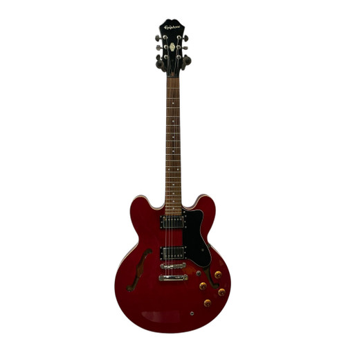 Vist Large View of Product Image Which is Used Epiphone DOT CH Semi-Hollow Electric Guitar Red 6-String