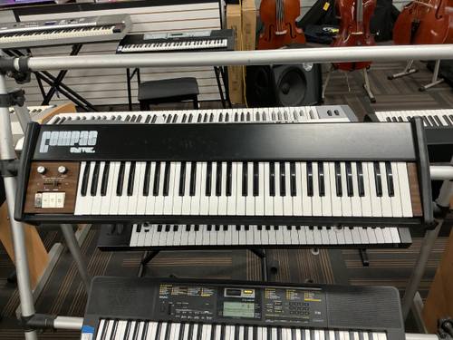Vist Large View of Product Image Which is Used AS-IS COMPAC CP115B Vintage 61-Key Keyboard 61-Key