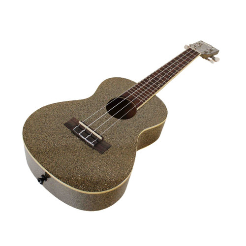 Vist Large View of Product Image Which is Used Kala STARDUST GOLD SPARKLE CONCERT UKULELE Ukulele Goldtop