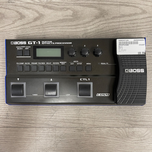 Vist Large View of Product Image Which is Used - Boss GT-1 Floorboard Amp Modeling + FX
