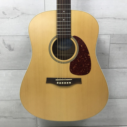 Vist Large View of Product Image Which is Used Seagull Coastline S6 Spruce Acoustic Guitar Natural