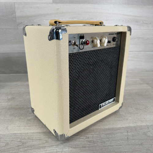 Vist Large View of Product Image Which is Used Stage Right by Monoprice 611705 - 1 x 8-inch 5-watt Tube Guitar Combo Amplifier