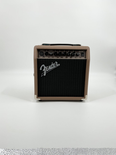 Vist Large View of Product Image Which is Used Fender ACOUSTASONIC 15 Solid State Guitar Amp 1 x 5