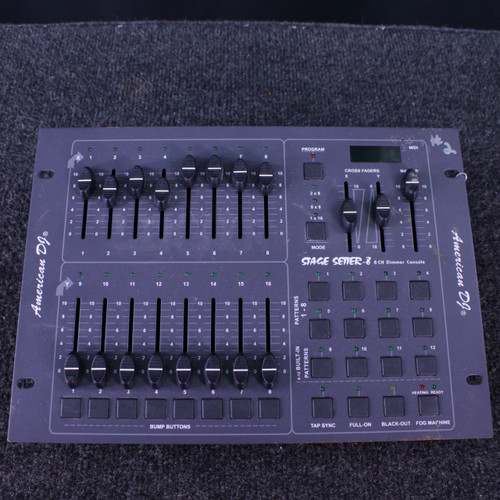 Vist Large View of Product Image Which is Used AMERICAN DJ STAGE SETTER 8 Compact Controller Compact