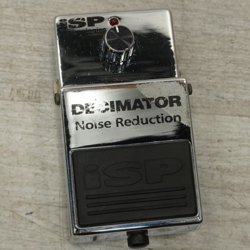 Vist Large View of Product Image Which is Used Isp Technologies Decimator Noise Reduction Pedal