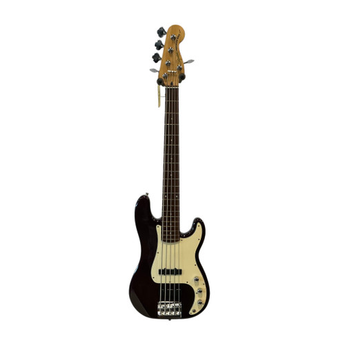 Vist Large View of Product Image Which is Used Squier P-BASS 5 STRING P Type Bass Guitar Black 5-String