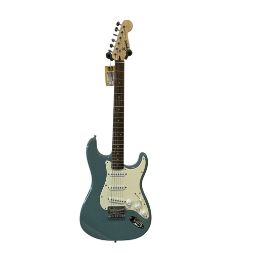 Vist Large View of Product Image Which is Used Squier STRATOCASTER BY FENDER S Type Electric Guitar Blue 6-String