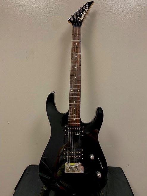 Vist Large View of Product Image Which is Used Jackson JS10 DINKY ELECTRIC GUITAR Super S Electric Guitar Black 6-String