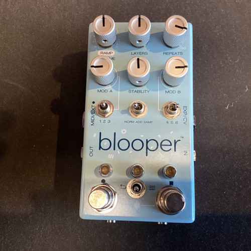 Vist Large View of Product Image Which is Used Chase Bliss Audio BLOOPER Looper Pedal