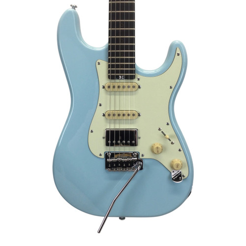 Vist Large View of Product Image Which is Used Schecter Nick Johnston HSS Electric Guitar Blue 6-String