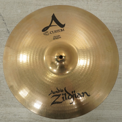 Vist Large View of Product Image Which is Used Zildjian A Custom Crash Cymbal 16 - Inch