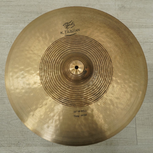 Vist Large View of Product Image Which is Used Zildjian K Constantinople Thin Hi Ride Cymbal 22 - Inch