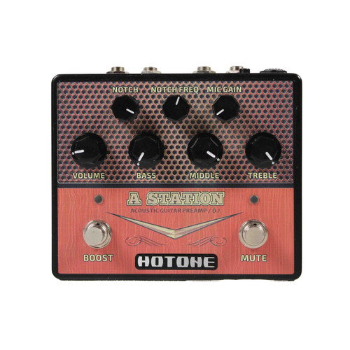 Vist Large View of Product Image Which is Used Hotone A STATION Accoustic PreAmp Pedal