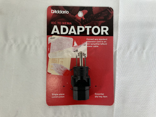 Vist Large View of Product Image Which is Used D'Addario IEC TO NEMA Pro Sound Accessory