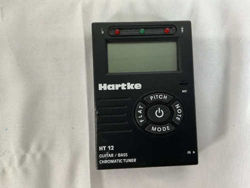 Vist Large View of Product Image Which is Used Hartke HT12 GUITAR BASS TUNER Instrument Tuner or Metronome