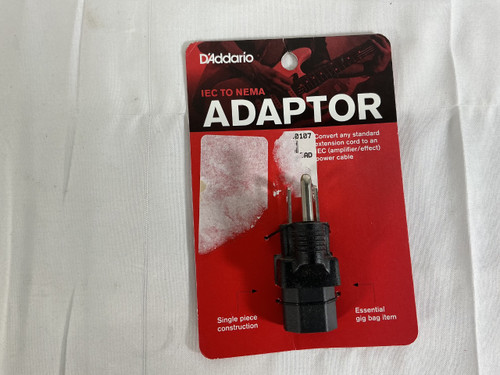 Vist Large View of Product Image Which is Used D'Addario IEC TO NEMA Pro Sound Accessory