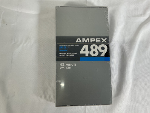 Vist Large View of Product Image Which is Used AMPEX 489 DIGITAL AUDIO CASSETTE Pro Sound Accessory